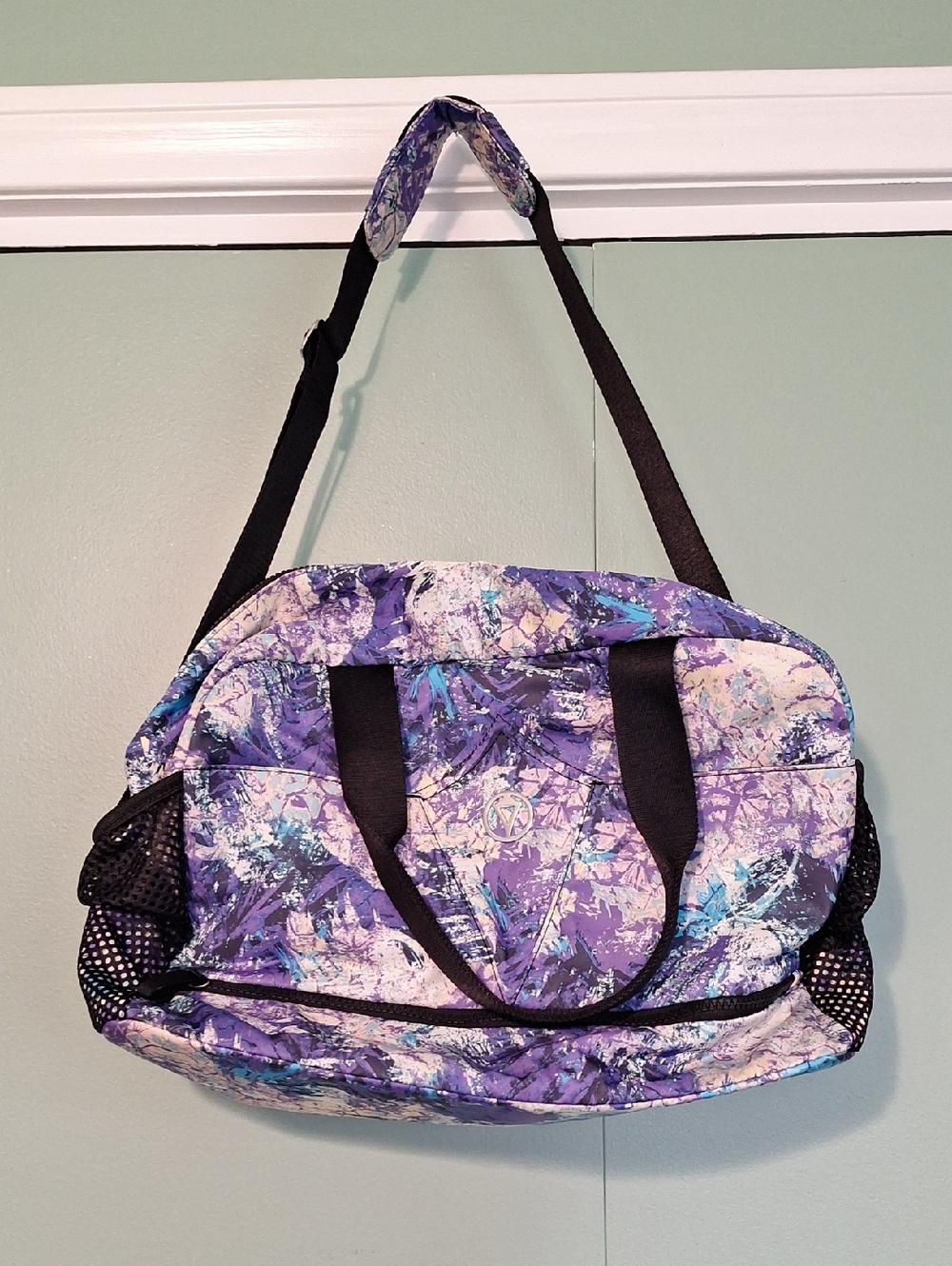 Ivivva Lululemon Purple Tie Dye Duffle Overnight Bag